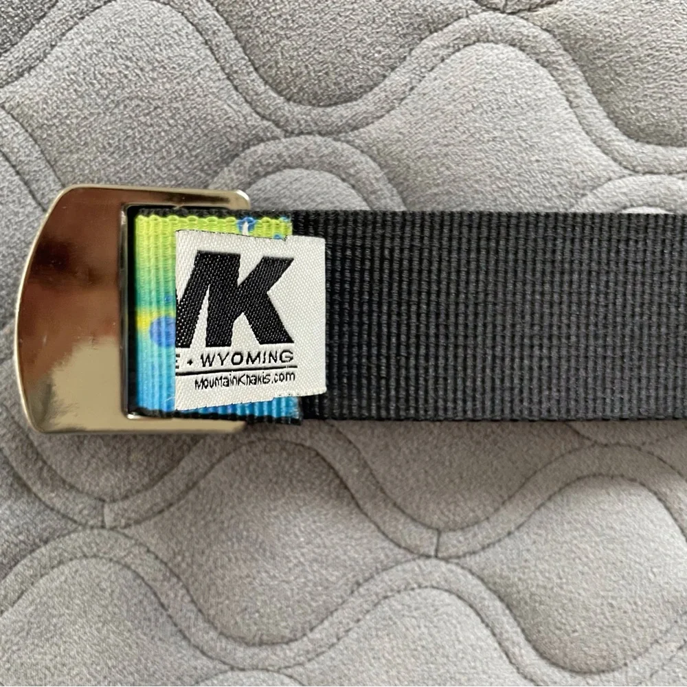 Mountain Khaki Webbing Belt